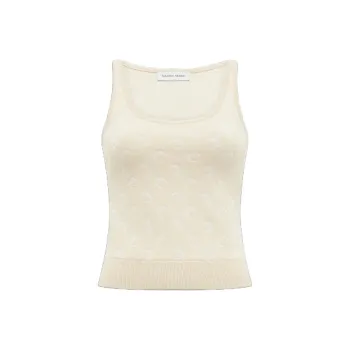 Marine Serre Moon Knitted Top
