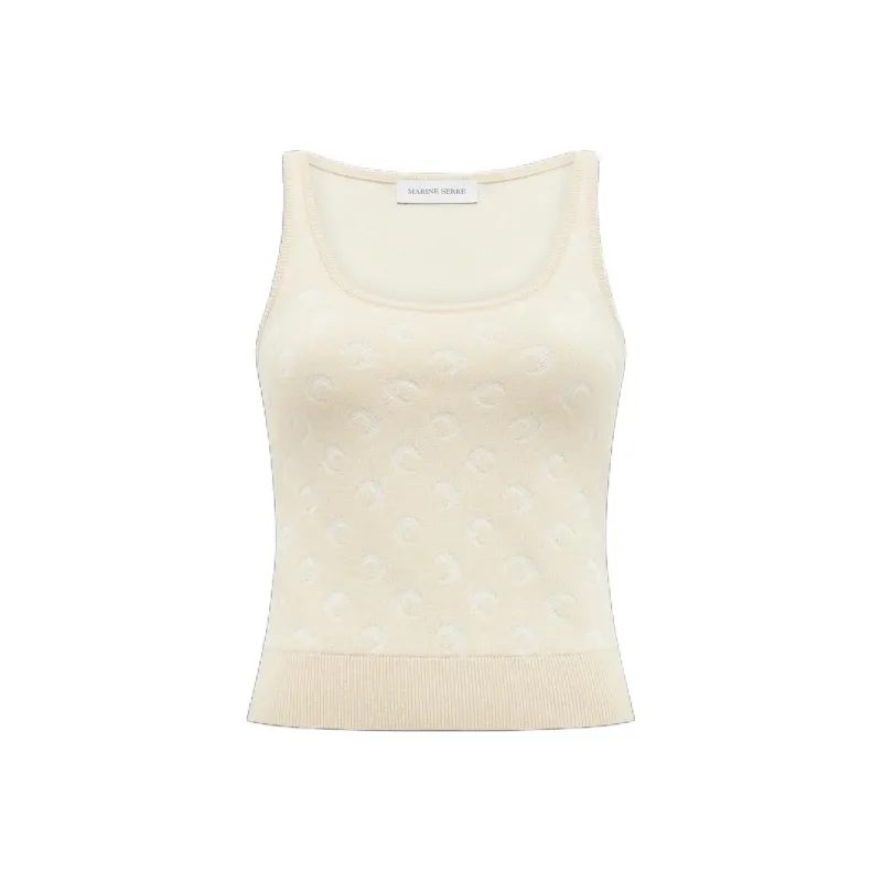 Marine Serre Moon Knitted Top-0