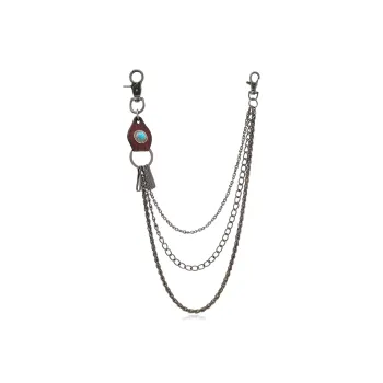 CENTURY&KINDLE Metal Pants Chains Unisex