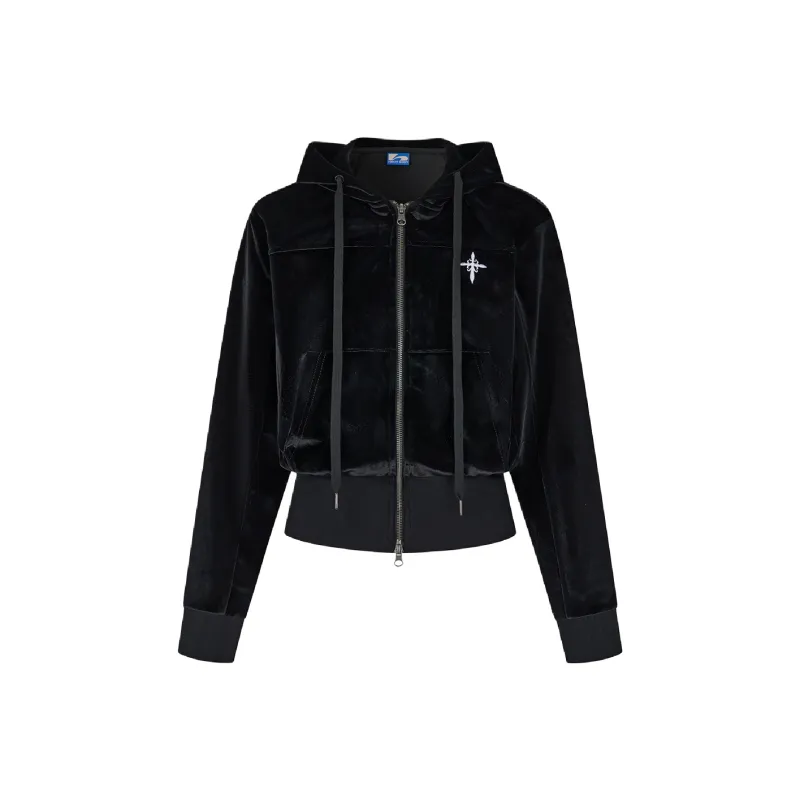 Heartboon Sweatshirt Women's Black-0