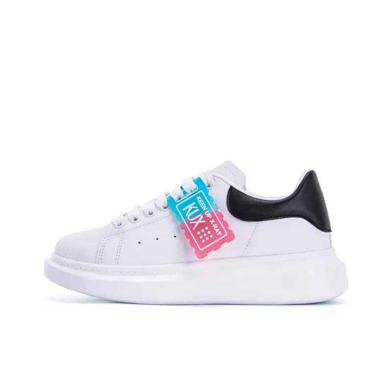 KUX Wheat Cool Cushioning Lightweight Height Increasing Low Top Skateboard Shoes Unisex-0