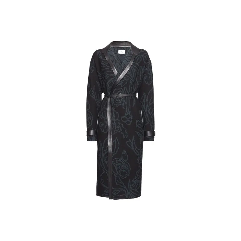 FERRAGAMO SS23 Coat Women's Black-0