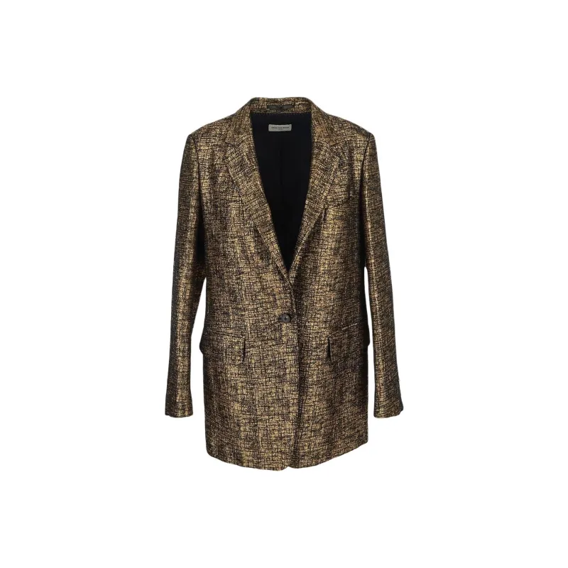 DRIES VAN NOTEN Blanchet Single-Breasted Blazer-0