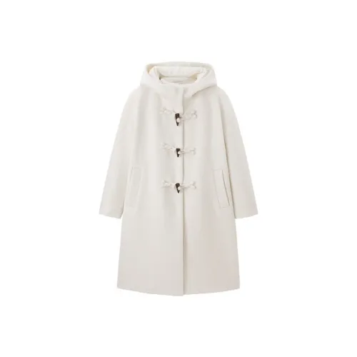 LEDIN Coats Women's Ecru In Stock