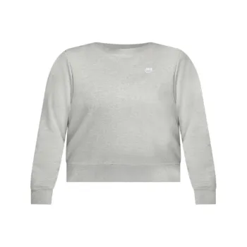 Nike Sportswear Club Fleece Sweatshirt Women's Dark Gray Heather/White