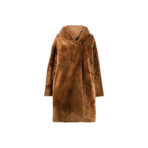 Liska Chiron Reversible Oversized Coat