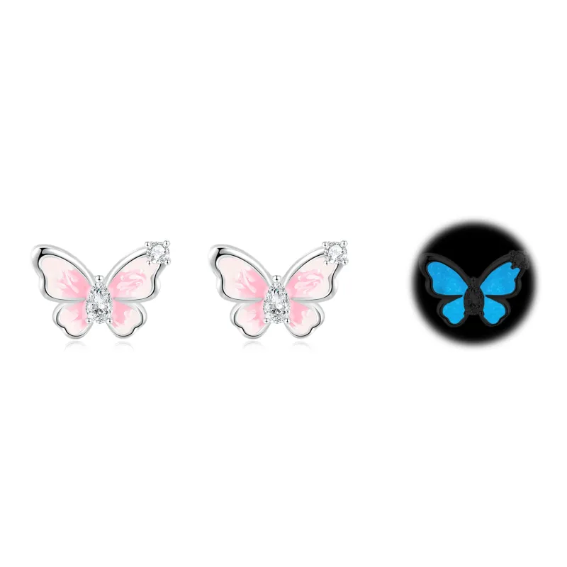 LAOYINFANG Sterling Silver 990 Stud Earrings Women's-0