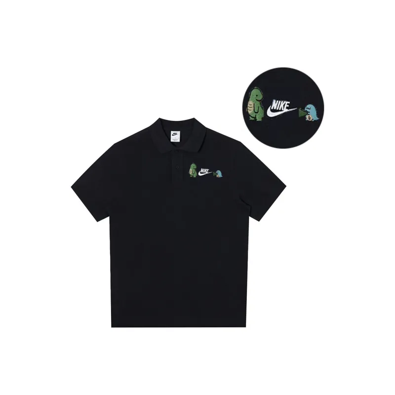 Nike Polo Shirts Unisex Black-1