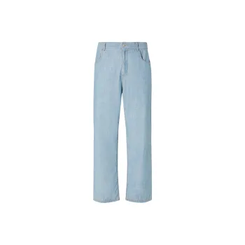 FENDI SS25 Jeans Men's Light Blue