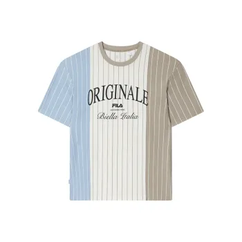 FILA T Shirts Men Cloud White