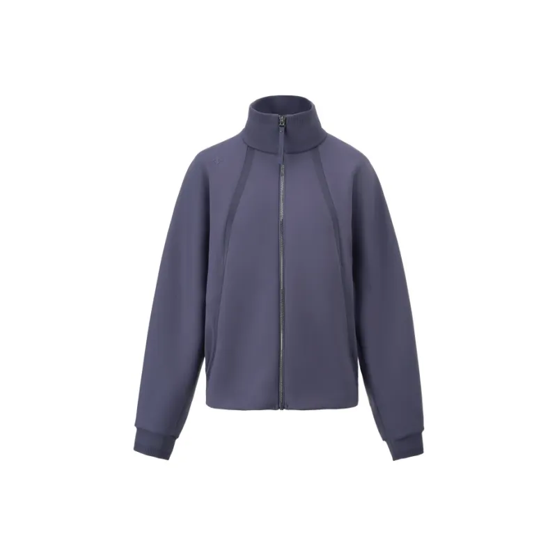 DESCENTE WOMENS STUDIO Knitted Fabric Sports Top Coat Women's-2