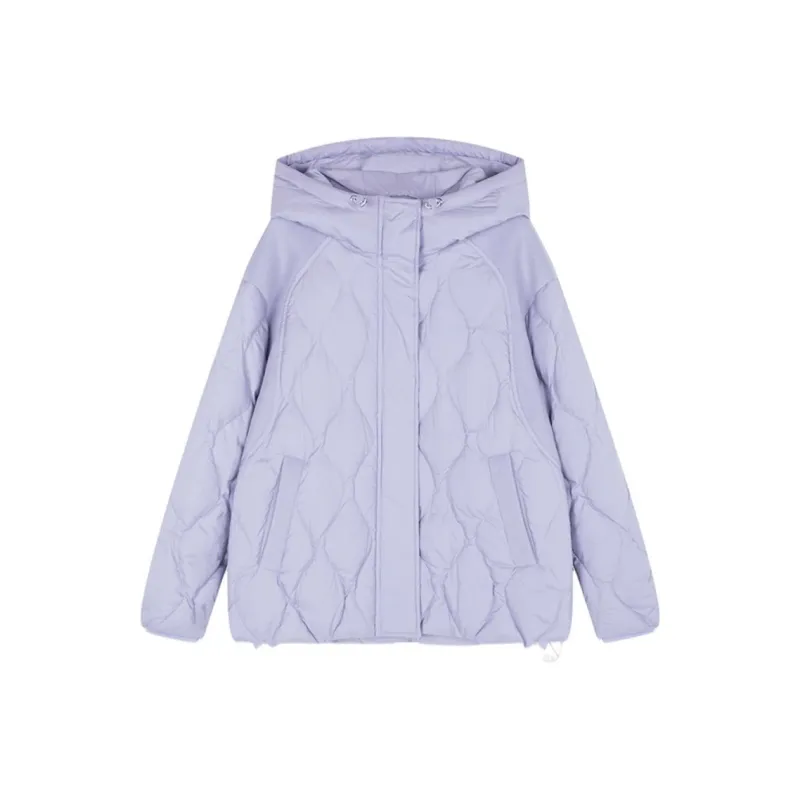 IHIMI Down Jacket Women's Twilight Mountain Purple-0