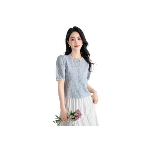 Shavani Shirts Women's Blue
