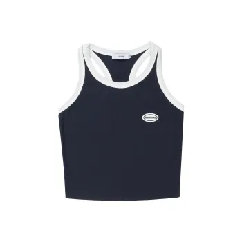 YINLEI Camisole Women's Navy Blue