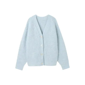 ZWTX STUDIO Knitwear Women's Cream Blue