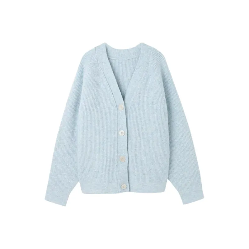 ZWTX STUDIO Knitwear Women's Cream Blue-0