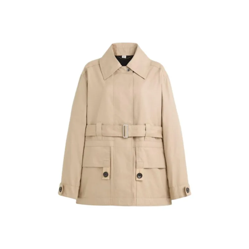 COACH Jackets & Coats Women's Beige-0