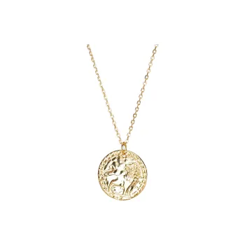 ZURY S925 Silver Collarbone Chain Necklace Women's Gold