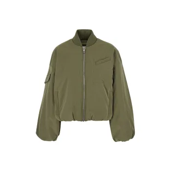 GANNI Drop Shoulder Bomber Jacket
