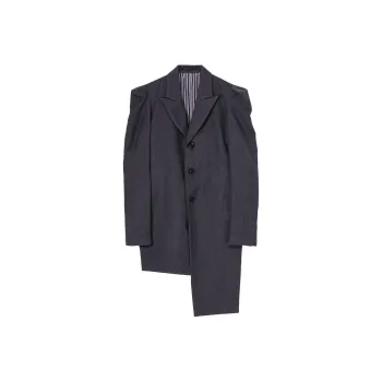 Yohji Yamamoto Asymmetric Single breasted Blazer