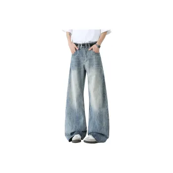 MARK WAFFLE Jeans Unisex Blue