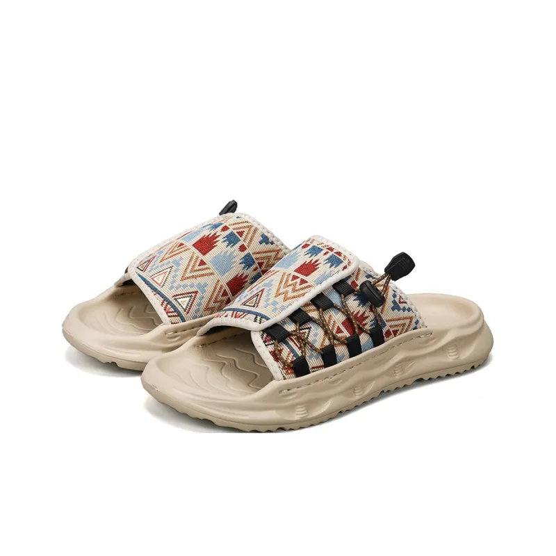 Budding Bear Slide Slippers Men's-1
