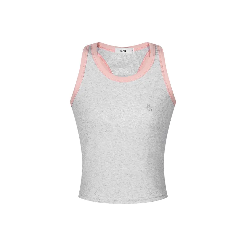 YINLEI Camisole Women's Heather Gray-0
