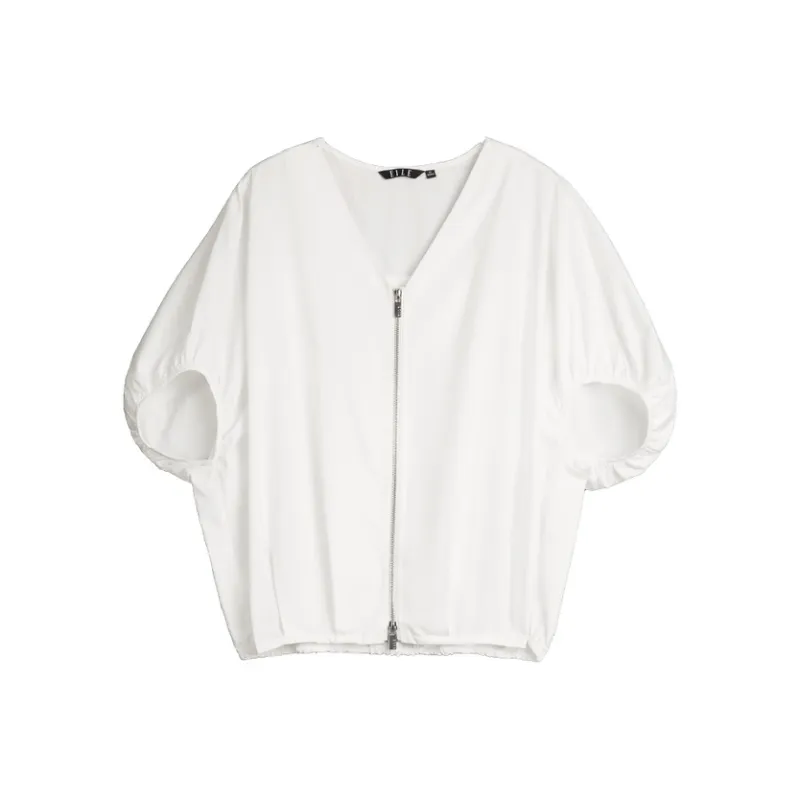 ELLE Shirts Women's White-0