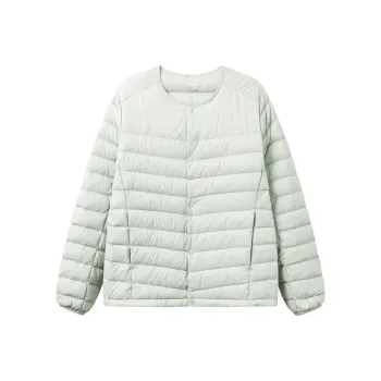 MOBI GARDEN Down Jacket Women's Smoke Light Green