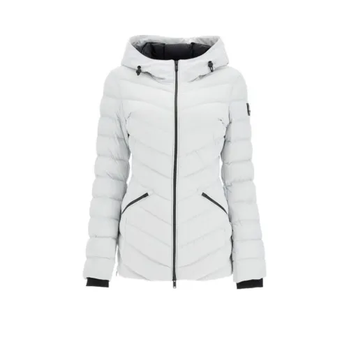 Moose Knuckles Padded Rockcliff Midi Down Jacket