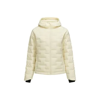 Skechers Basic Exercise Sequence Down Jacket Women's Pearl White
