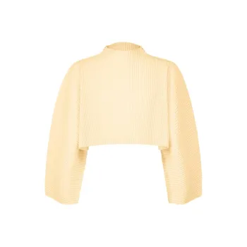 Homme Plissé Issey Miyake Knitwear Women's Milk White