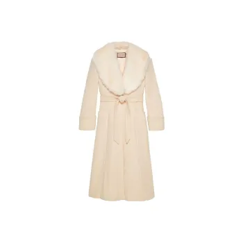 GUCCI Coats Women's White