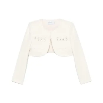 Self portrait 3D sequin Crepe Jacket