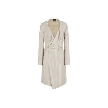 GIORGIO ARMANI Belted Midi Coat