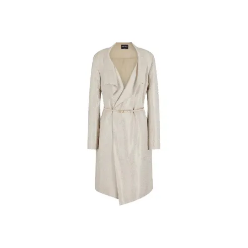 GIORGIO ARMANI Belted Midi Coat
