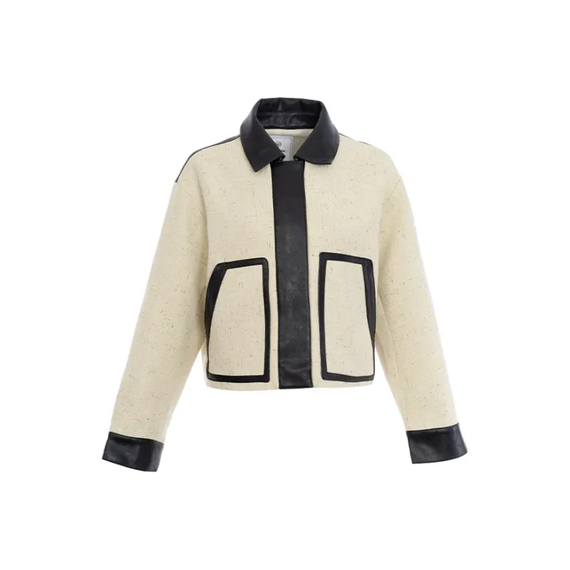 JESSYLINE Jackets & Coats Women's Khaki-0