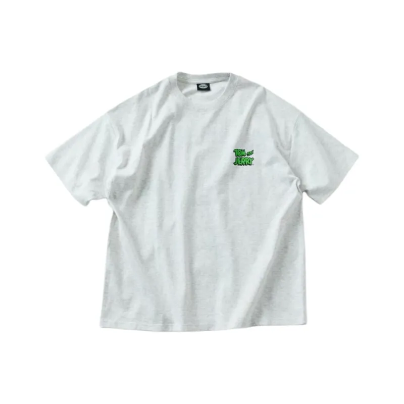 FREAK'S STORE x TOM & JERRY T Shirt Unisex Gray-0