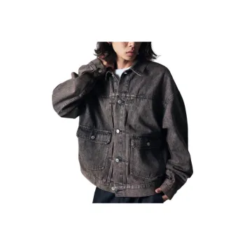 FREAK'S STORE Denim Jacket Men's Brown