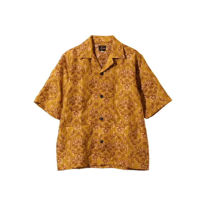 Needles KAE TANAKA Collaboration Shirts Unisex Yellow-0