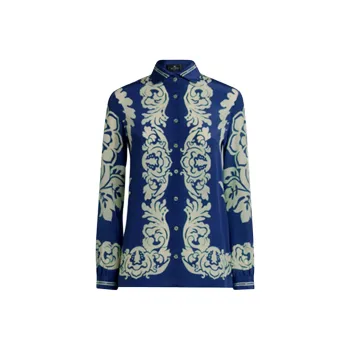 ETRO Long Sleeved Paisley Printed Shirt