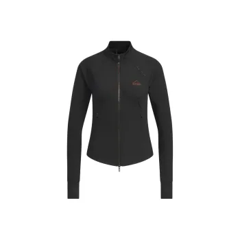 Adidas TECH SLIM KNIT JACKET Jacket Women's Black