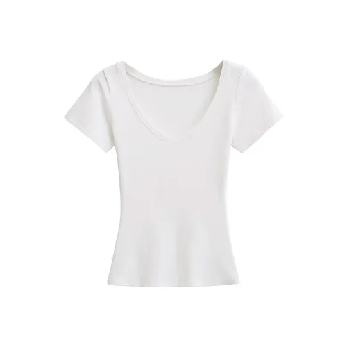 Aghr T Shirts Women's White