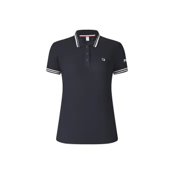 FILA Athletics Polo Shirt Women's RD Royal Blue NV