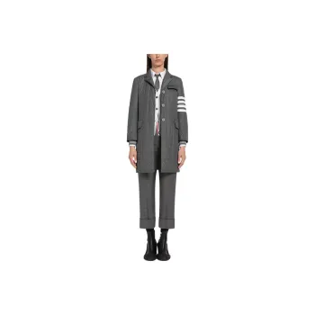 THOM BROWNE Coats Women's Gray