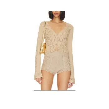 LOVESHACKFANCY Knitwear Women's Khaki