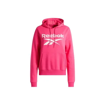 Reebok Identity Big Logo Fleece Sweatshirt Women's Bold Pink