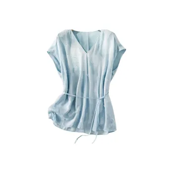 IHIMI Shirts Women's Light Blue