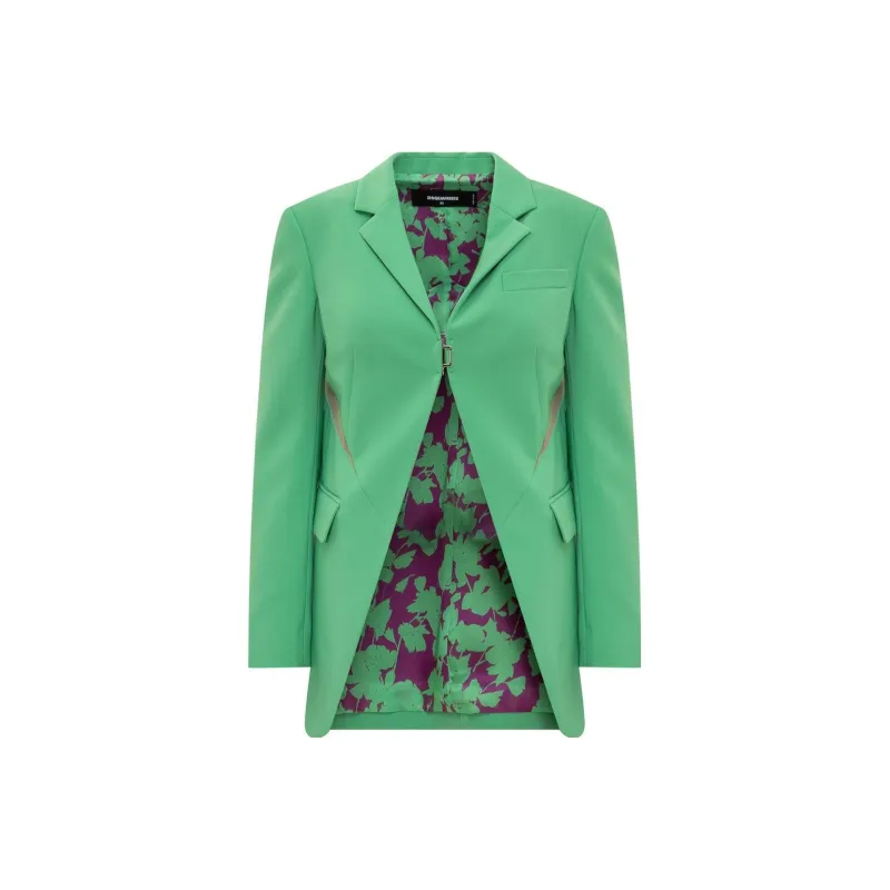 DSQUARED 2 Cut Out Detailed Long Sleeved Blazer-0