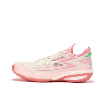 361° Cushioning, Slip Resistant, And Abrasion Resistant Low Top Basketball Shoes Men's Neon Light Coral
